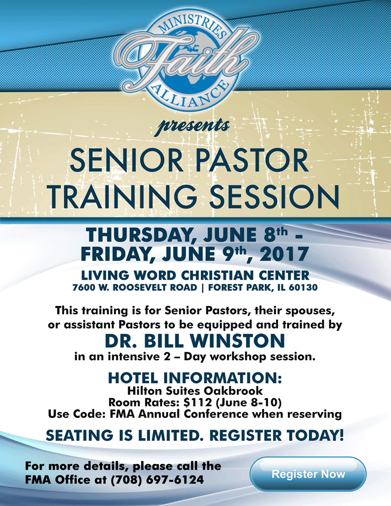 Senior Pastor Training
